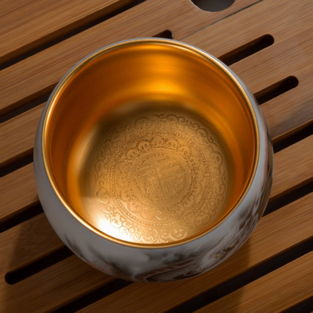 Royal Jian Zhan Tenmoku Tea Cup – Imperial Elegance