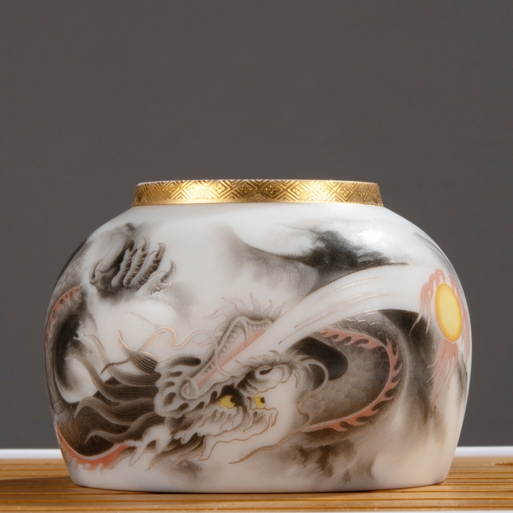 Royal Jian Zhan Tenmoku Tea Cup – Imperial Elegance