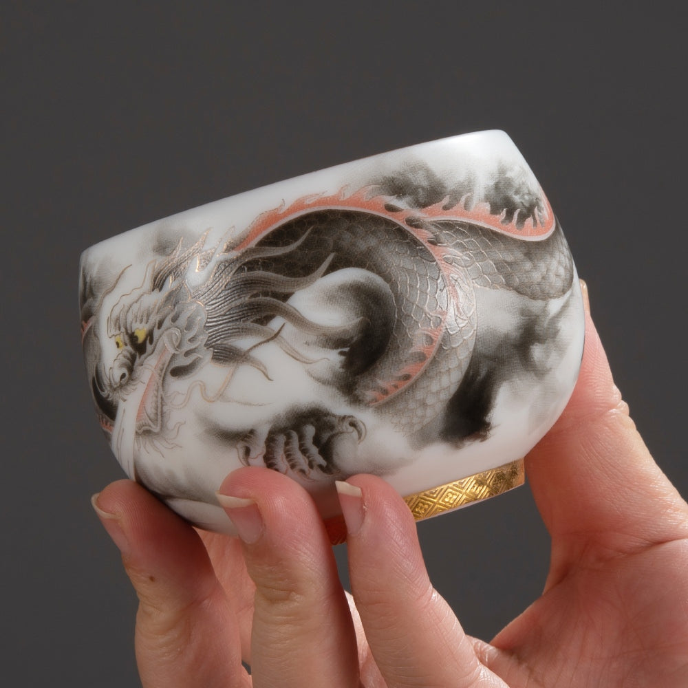 Royal Jian Zhan Tenmoku Tea Cup – Imperial Elegance