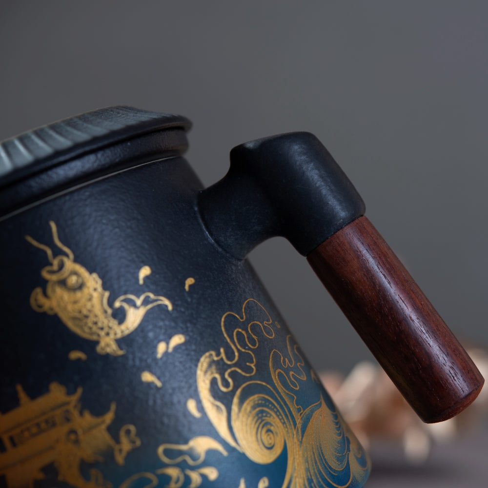 Koi Fish Ceramic Mug – Grace & Symbolism