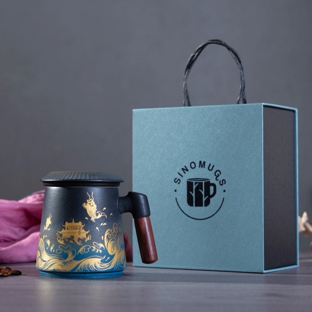 Koi Fish Ceramic Mug – Grace & Symbolism