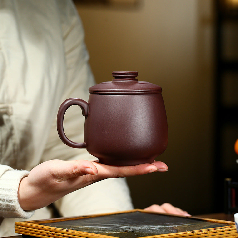 Handcrafted Zisha Mug – Yixing Clay for Tea & Coffee