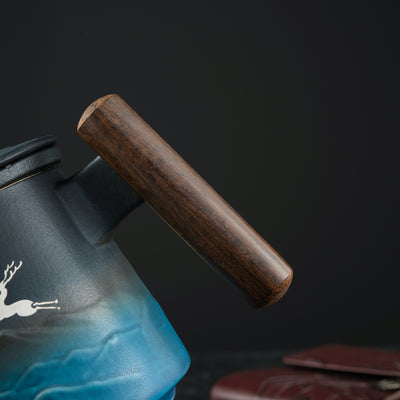 Moon Elf Ceramic Coffee & Tea Mug  of Lunar Elegance