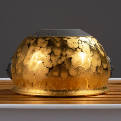 Lion Jian Zhan Tenmoku Tea Cup – Strength & Elegance