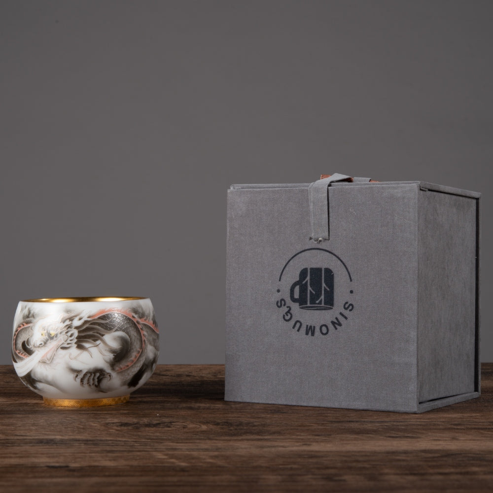 Royal Jian Zhan Tenmoku Tea Cup – Imperial Elegance