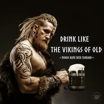 Viking Rune Mug – 600ml of Warrior Spirit