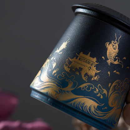 Koi Fish Ceramic Mug – Grace & Symbolism