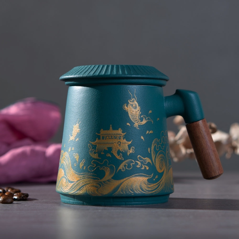 Koi Fish Ceramic Mug – Grace & Symbolism