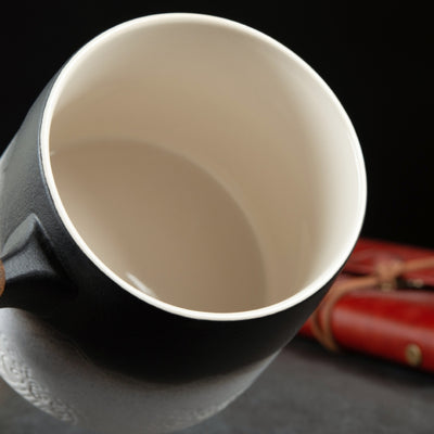 Mountain View Mug – Elegant Ceramic for Tea & Coffee
