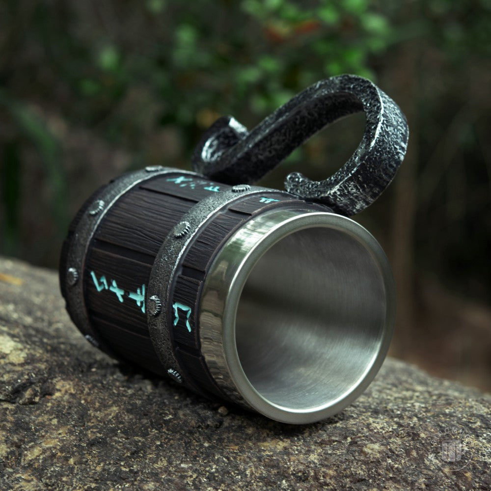 Warrior’s Horn Mug – 100% Natural & Unique